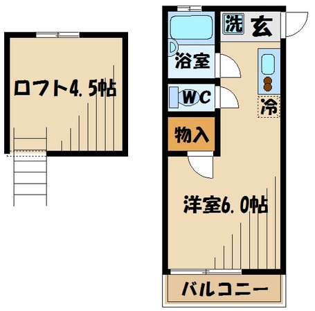 美里ハウス居村の物件間取画像